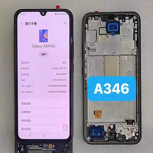 Pantalla Super AMOLED A34 2026 para <span class=keywords><strong>Samsung</strong></span> Galaxy A34 5G A346B, Panel Táctil LCD de Repuesto con Marco, Envío Directo - Product Image 4