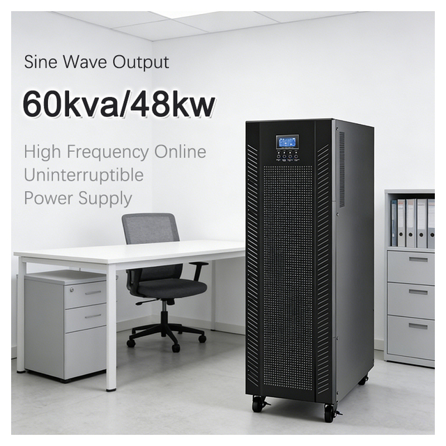 Kehua UPS 60kVA High-Frequency UPS 48kW Millisecond Switching Zero-Interruption Protection Power for Servers