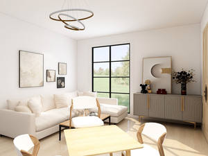 Quacent-casa Modular totalmente ensamblada, Villa pequeña pasiva, casa prefabricada con SIPs, personalizada, acogedora cabaña de troncos con 2 dormitorios - Product Image 3