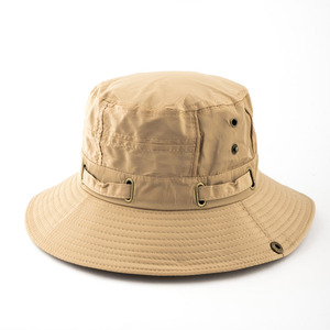 Sombrero lavado de pescador cubo bordado personalizado gorra de ocio sombrero de pesca de Sol Rojo protección UV hombres sombreros de cubo Unisex - Product Image 4