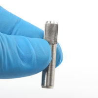 Goupilles d'alignement parallèles moletées en acier inoxydable 304 pour assemblage de précision