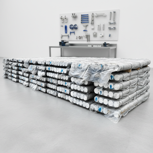 Billets d'aluminium 6063, diamètre 8 pouces, qualité primaire (homogène), alliage conforme à la norme ASTM, service de découpe OEM, longueur 5800/5588 - Product Image 1