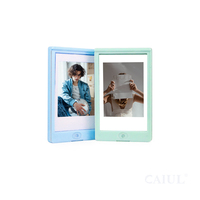 Cadre photo aimanté pour réfrigérateur Kpop Macaron pour photo 2x3, Fujifilm Instax Mini Film, support photo magnétique en acrylique