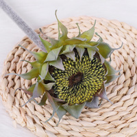 Tournesols artificiels de haute qualité, fleurs artificielles au toucher réel, fleurs décoratives, couronnes et plantes, décoration de mariage