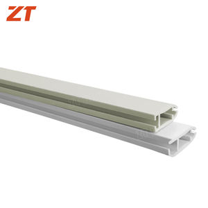 โปรไฟล์พลาสติกสำหรับโครงหน้าต่างบานเกล็ดแบบกำหนดเอง, มู่ลี่แบบพับได้, โปรไฟล์ตกแต่งกรอบประตูม้วน - Product Image 3