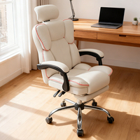 Fauteuil de patron de bureau ergonomique en cuir de luxe personnalisé avec fauteuil inclinable Prix promotionnel du fabricant