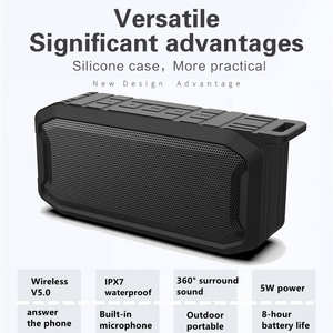 Altavoz Woofer de 5W con Salida de Potencia, Ranura para Tarjeta TF, Caja de Sonido Pequeña, Compatible con Teléfonos Móviles, Portátil, HiFi, para Fiestas en Casa y al Aire Libre - Product Image 4