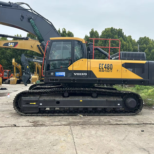 Original Volvo Second-Hand EC480 48T Used <b>Excavator</b> | High-Performance Hydraulic Crawler <b>Machine</b> Made in Sweden - Product Image 1