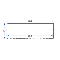 Boîtier de boîtier de prise électrique en aluminium extrudé personnalisé de haute qualité OEM pour instrument électronique