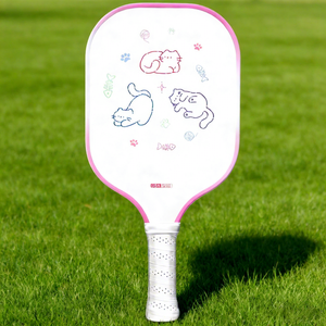 Raquette de pickleball en fibre de carbone sans bordure, approuvée USAPA, prix d'usine, poignée Air Dynamic, haute qualité, portable - Product Image 1