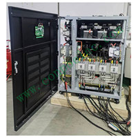 Alimentation sans interruption (ASI) triphasée 100 kVA/80 kW, double conversion, onduleur triphasé, autonomie de secours 10, 15, 30, 60 minutes