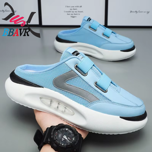 Sandalias Deportivas de Baloncesto para Hombre, Ligeras, Transpirables, con Parte Superior de Malla, Plataforma, Forro de Goma Antideslizante, para Uso en la Playa en Verano - Talla - Product Image 2