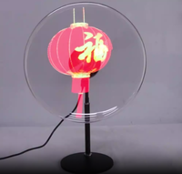 Mini projecteur holographique 3D de type table haute résolution avec télécommande pour affichage publicitaire intérieur