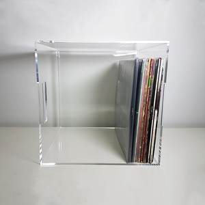 <span class=keywords><strong>Caja</strong></span> de Almacenamiento de Vinilo Acrílica Transparente, <span class=keywords><strong>Caja</strong></span> de Almacenamiento de LP Acrílica Personalizada, <span class=keywords><strong>Caja</strong></span> de Almacenamiento de LP de Lucite con Asa - Product Image 2