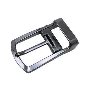 China Supplier Customized 35mm Inner Width Zinc Alloy Tri-Glide Easy Clip Pin Belt Buckle For Men's Clothing