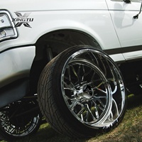 Jantes Forgées Déportées 8x170 pour Camion Tout-Terrain 20x10 22x12 22x14 24x14 26x14 26x16 28x14 28x16 pour GMC Sierra RAM1500