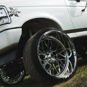 Derin çanak 8x170 dövme tekerlekler 20x10 22x12 22x14 24x14 26x14 26x16 28x14 28x16 GMC Sierra RAM1500 için büyük kamyon için Offroad jantlar - Product Image 3