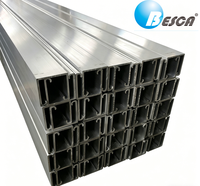 Rail en C homologué UL/CE/NEMA, résistant à la corrosion, parfait pour les applications de montage solaire commercial et de construction