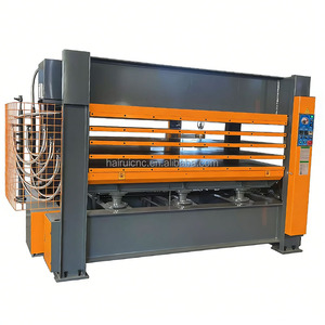 Machine de pressage hydraulique pour le travail du bois, le MDF, le stratifié à chaud, les portes en bois et les usines de PVC, modèle 1225 4x8ft pour contreplaqué - Product Image 1