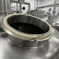 Joint d'étanchéité gonflable en silicone de classe VI USP, homologué FDA, pour trappe de réservoir de préparation (usage pharmaceutique et médical)
