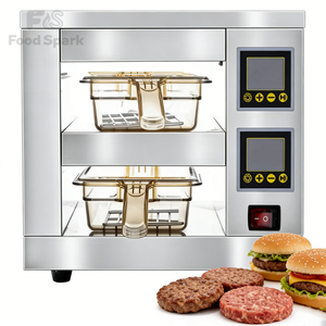Chauffe-burger Prince Castle pour restaurants rapide KFC – Équipement commercial pour hamburgers et galettes – Armoire chauffante pour galettes de viande - Product Image 5