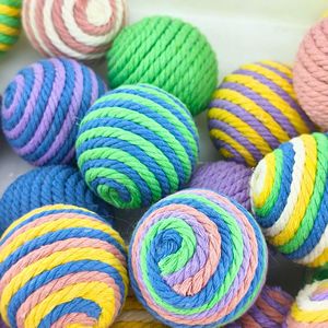 Juguete para Perros <span class=keywords><strong>WAFA</strong></span> Personalizado de 5CM, Pelota de Masticar de Cuerda de Algodón Ecológica, Resistente a los Arañazos, Alivia la Ansiedad, Suministros para Mascotas de Año Nuevo - Product Image 4