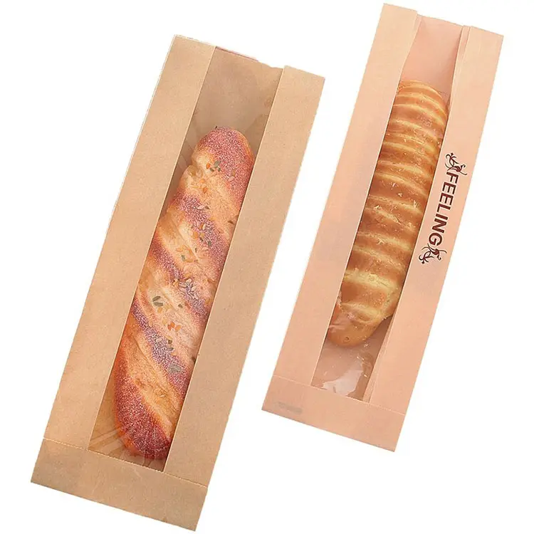 Вынос, хлебобулочная упаковка, индивидуальный пакет для упаковки хлеба, бумажные пакеты для хлебобулочной упаковки