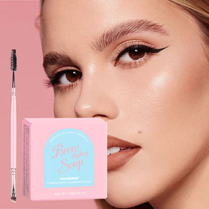 <span class=keywords><strong>Savon</strong></span> coiffant pour <span class=keywords><strong>sourcils</strong></span> 14g/0.49oz, formule naturelle douce, cire à <span class=keywords><strong>sourcils</strong></span> résistante à la transpiration avec brosse double embout, tenue toute la journée - Product Image 1
