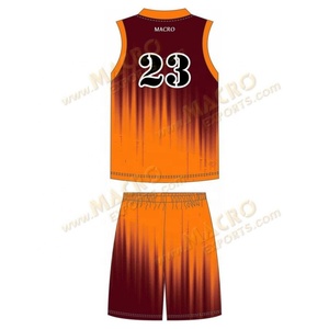 Uniforme de Baloncesto Personalizado para Hombre, Estilo Deportivo Unisex, Diseño Reversible, Equipo de EE. UU., Poliéster Sublimado, Talla Personalizada, Servicio OEM - Product Image 2