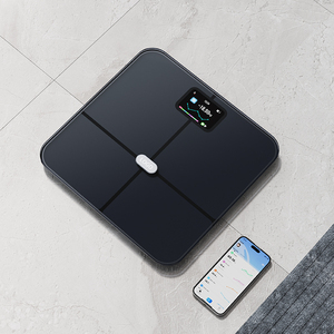 Balance professionnelle à bio-impédance avec écran TFT Bluetooth, 25 paramètres corporels, technologie BIA, balance de salle de bain sans fil pour le poids corporel - Product Image 1