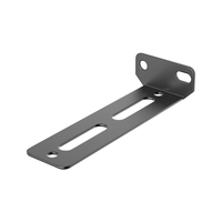 Support de fixation de câble 120 mm, plaque de montage métallique étendue en acier galvanisé de 1,5 mm pour l'organisation des câbles dans les armoires de serveur