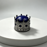 Capuchon de parfum en plastique haut de gamme en forme de couronne, couvercle de bouteille brillant électroplaqué FEA15, bouteille en verre, logo personnalisé, vente en gros, usine