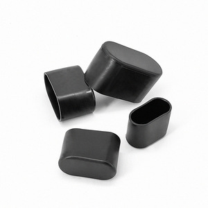 Protector de Patas de Silla Ovalado de Goma Negra, Duradero, para Muebles, 15x30, 16x34, 20x40, 25x50, 30x60 - Product Image 3