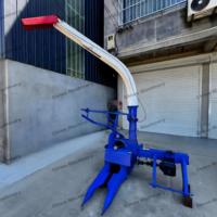 Fournisseur d'usine : Mini ensileuse portée par tracteur à 1 rang pour la production d'aliments pour animaux à partir de maïs, sorgho et herbe de Napier