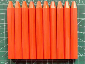 Crayon <span class=keywords><strong>textile</strong></span> Jumbo hexagonal pour usage industriel - Product Image 4