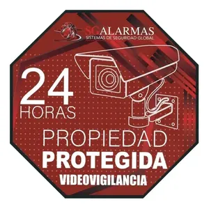 Segnale stradale di sicurezza in plastica di alluminio - Product Image 1