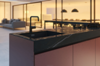 Système de cuisine extérieure modulaire personnalisé avec évier, robinet, charnières - Conception ignifuge et écologique