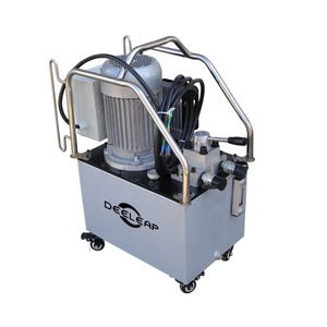 New Version DEELEAP OEM Double Acting Motor High-Pressure 700bar 10000psi Piston Hydraulic Pump <b>Power</b> Unit - Product Image 4
