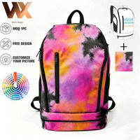 Mochila Escolar Casual Moderna para Adolescentes, Diseño con Personajes, Mochila Deportiva para Hombre, MOQ Bajo, Impresión Personalizada