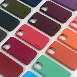 Biểu Tượng Tùy Chỉnh Màu Sắc Silicone Điện Thoại Di Động Trường Hợp Đối Với <span class=keywords><strong>Apple</strong></span> Cho iPhone 15 16 17 Cộng Với Trường Hợp Cho Cô Gái Silicon - Product Image 4