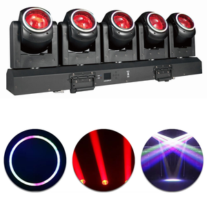 5 * Luces Móviles de Cabeza con Escáner LED de 500W con Blanco Cálido y Rotación Ilimitada para <span class=keywords><strong>DJ</strong></span>, Fiestas, Bodas, Escenarios e Iluminación de Bares - Product Image 5