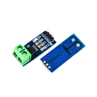 ACS712 Papan Deteksi Elektronik Modul Sensor Arus Hall Rentang 5A/20A/30A 32x14mm untuk DC5V DC