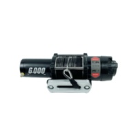 Treuil électrique de haute qualité 4x4 6000 lbs, treuil 12v ATV 6000