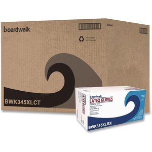 Guantes de Seguridad Desechables Boardwalk 345XLCT, Naturales, Extra Grandes, de Látex, Sin Polvo, 4 2/5 Mil, 1000/Caja - Product Image 4