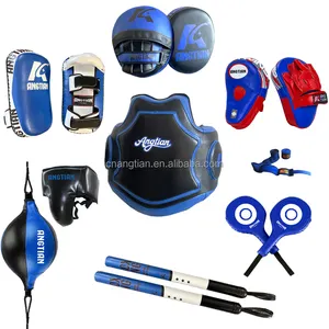 Protetor de boxing para fábrica hebei angtiana, equipamento de treinamento/mma muay thai pads/proteção para cabeça de boxe