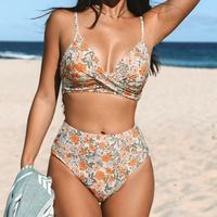 2025 femmes de haute qualité coton Bikini ensemble Sexy maillots de bain maillots de bain pour bébés expédition aléatoire