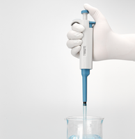 LABTEX Micropipette mécanique monocanal de laboratoire 10 ml à volume réglable, semi-autoclavable, en plastique de haute qualité
