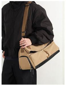 Sac de sport de grande capacité avec logo personnalisé, imperméable, avec compartiment pour chaussures, tendance, sac de voyage de loisirs pour femmes et hommes - Product Image 5
