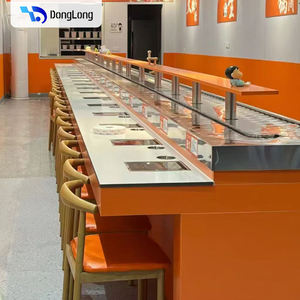 ระบบสายพานลำเลียงซูชิ สายพานลำเลียงชาบู สายพานโซ่สำหรับร้านอาหาร สายพานลำเลียงซูชิ สายพานโซ่ POM - Product Image 4