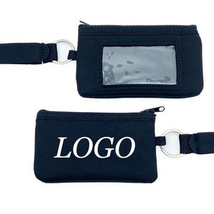 Tarjetero <span class=keywords><strong>de</strong></span> Diseño Personalizado para Negocios, Cartera para Hombre y Mujer, Monedero para Niños, Mini Monedero con Llavero, Cartera Delgada Personalizada - Product Image 5